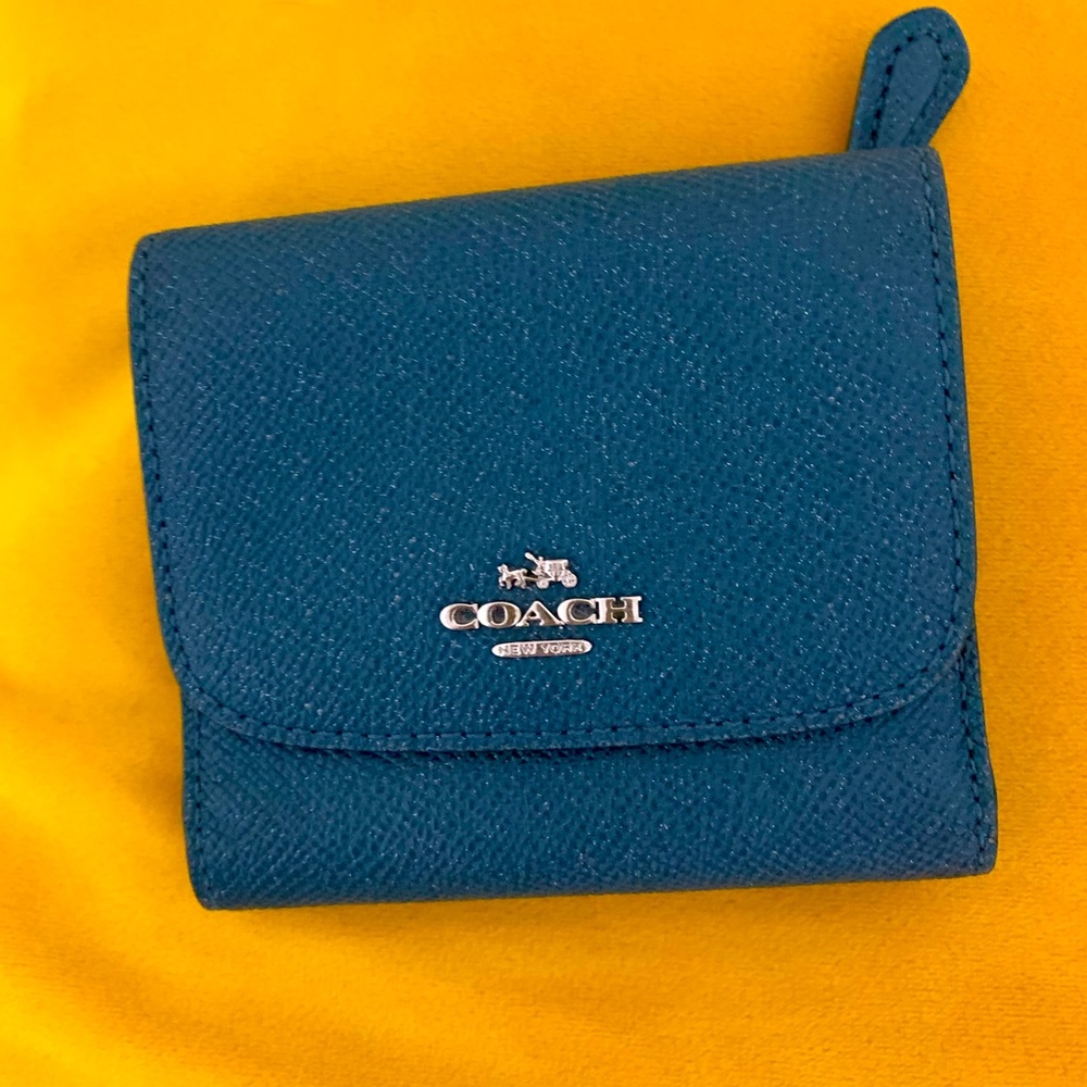 Coach leather wallet
